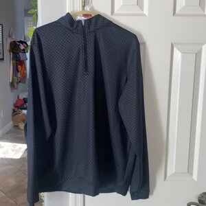 Peter Millar Skull Long Sleeve half zip Size Large